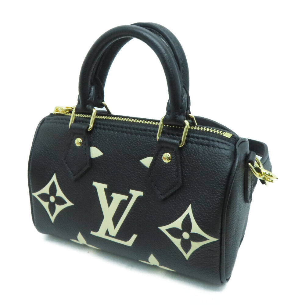 Louis Vuitton LV GHW Nano Speedy 2way Shoulder Handbag Monogram Empreinte - Picture 3 of 12